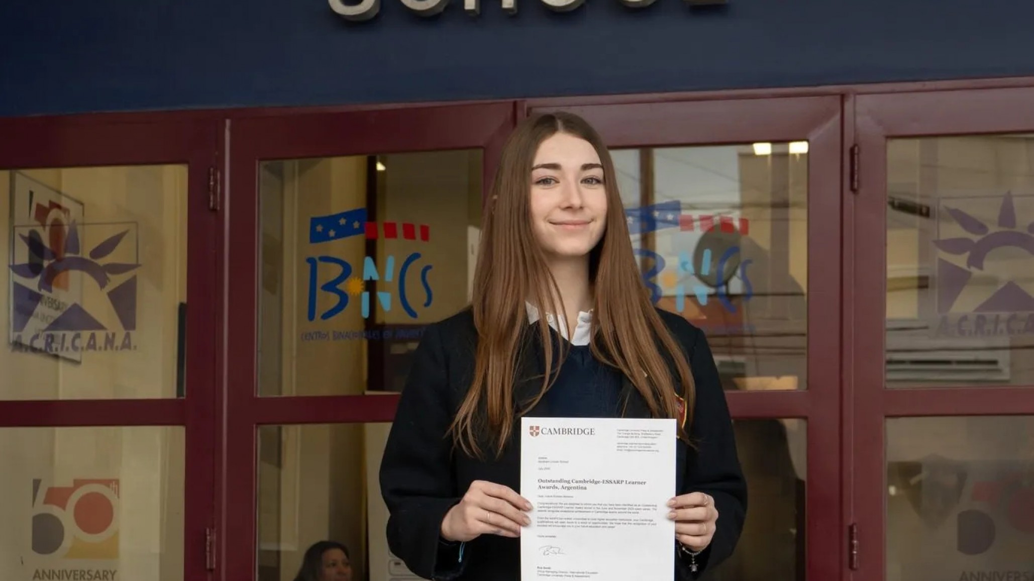 Una estudiante de Comodoro obtuvo el primer puesto mundial en examen Cambridge
