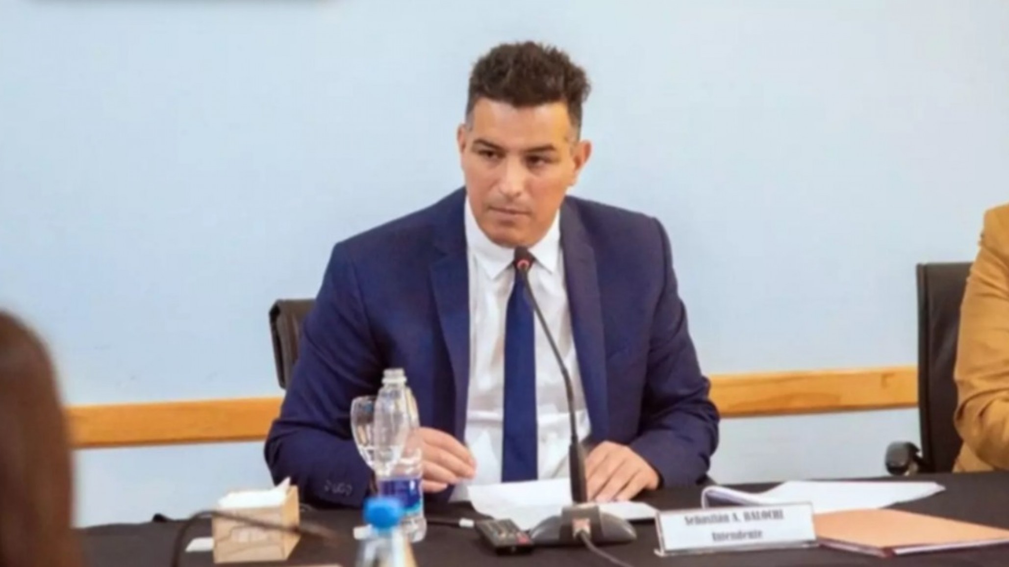 Balochi aclaró por qué adelantan las elecciones en Sarmiento