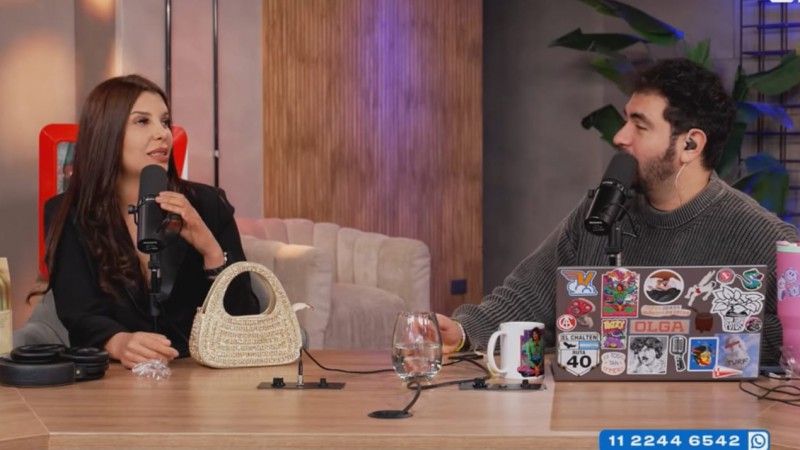 Charlotte Caniggia: "Que vuelva el uno a uno, si Milei pudo ser presidente, yo también"