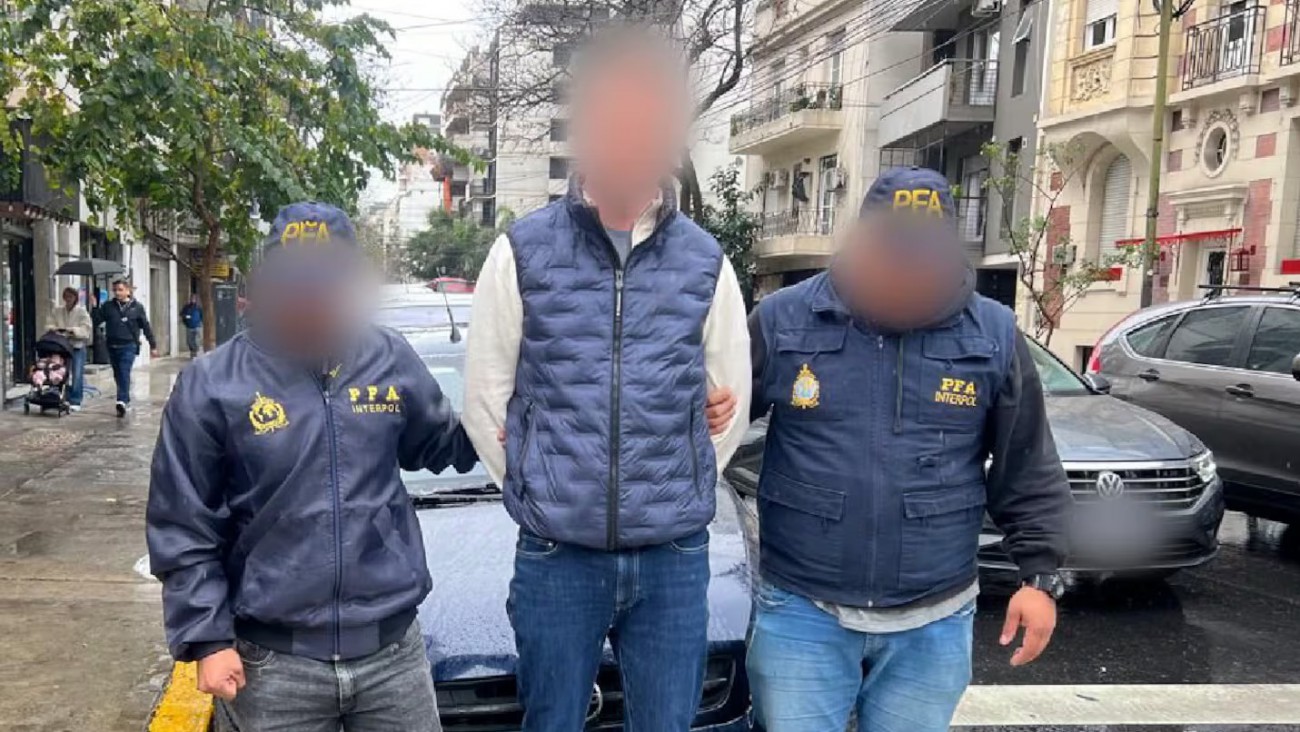 Detuvieron en Palermo a un prófugo buscado por Interpol y condenado en Noruega por narcotráfico