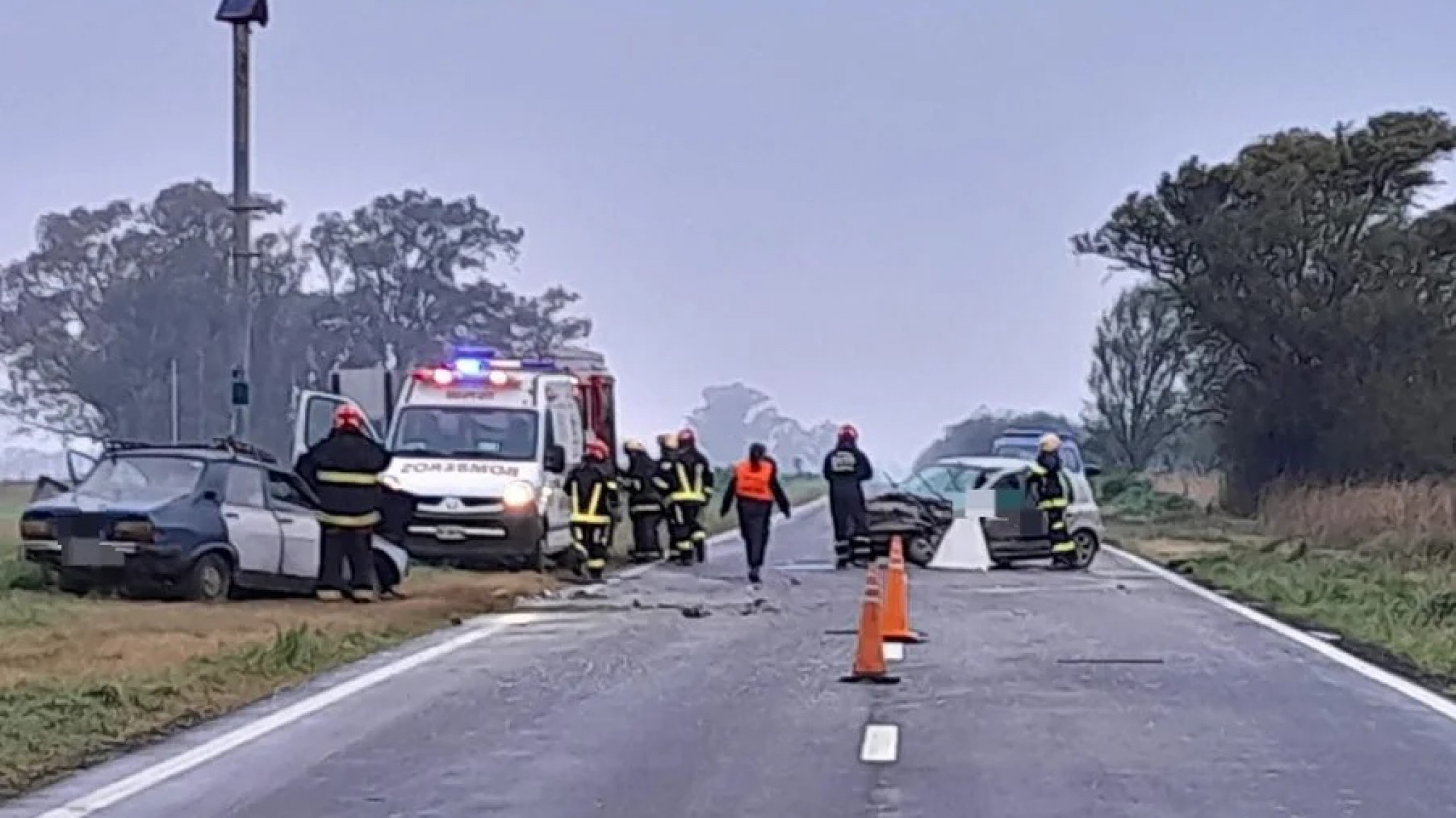 Sin sobrevivientes en la Ruta 9: Un fatal choque mató a todos los ocupantes