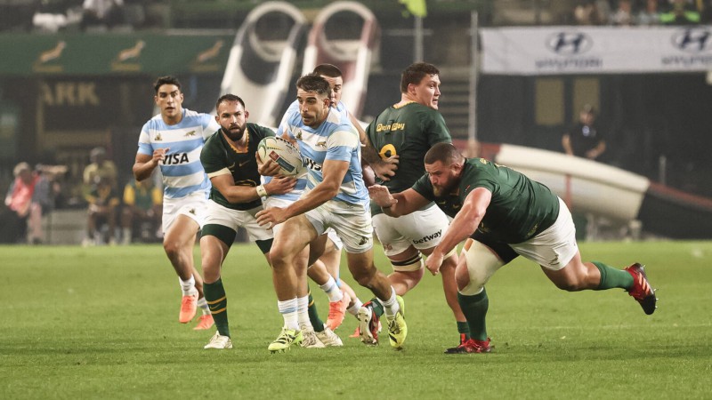Los Pumas cayeron 67-30 ante Sudáfrica