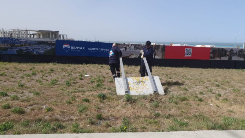 Voladuras y cortes de luz en Comodoro y Rada Tilly por fuertes ráfagas de viento