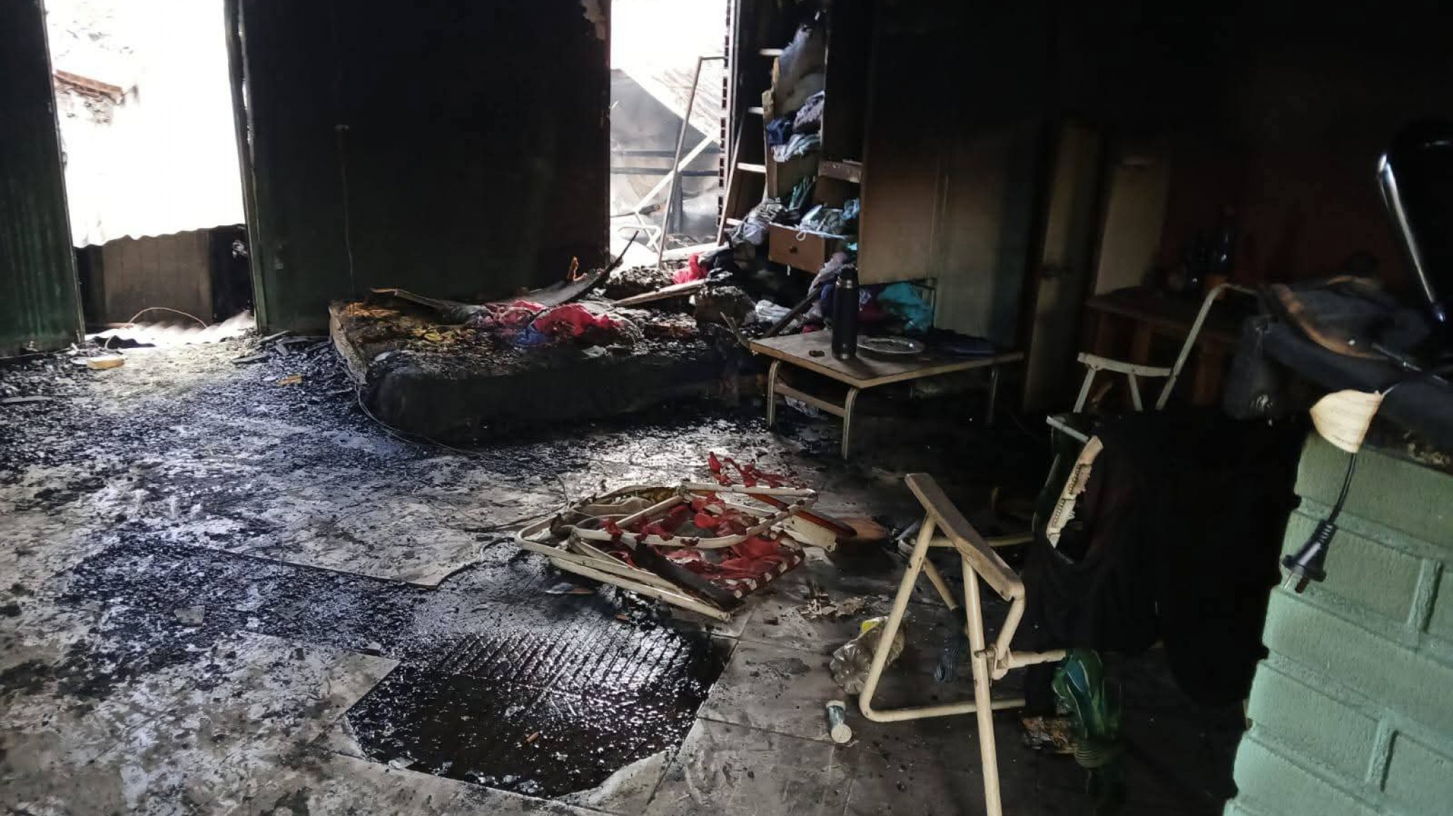 Incendio intencional en una vivienda de barrio Quirno Costa: investigan a los autores