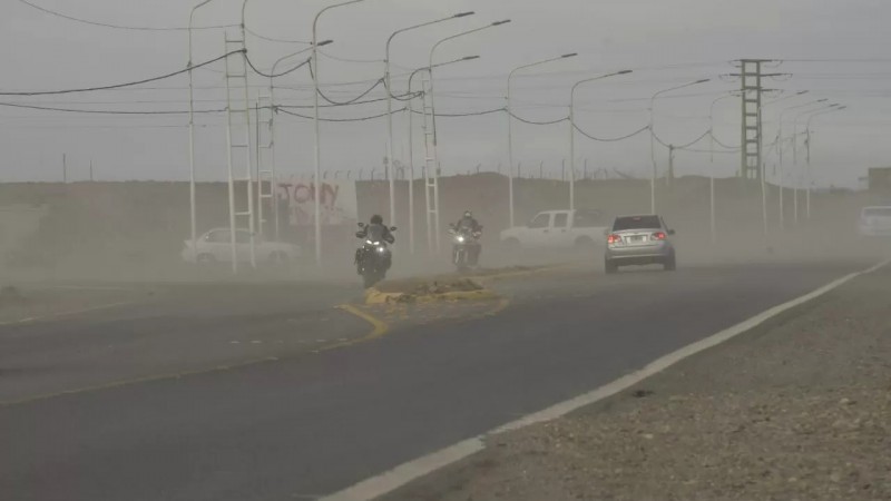 Recomiendan extrema precaución en las rutas de Chubut y Santa Cruz por ráfagas de viento