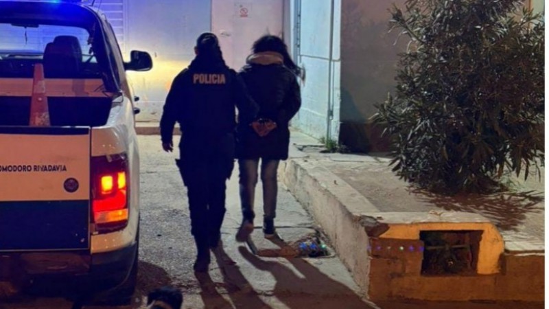 Detuvieron a una mujer que intentó huir de la policía con cocaína