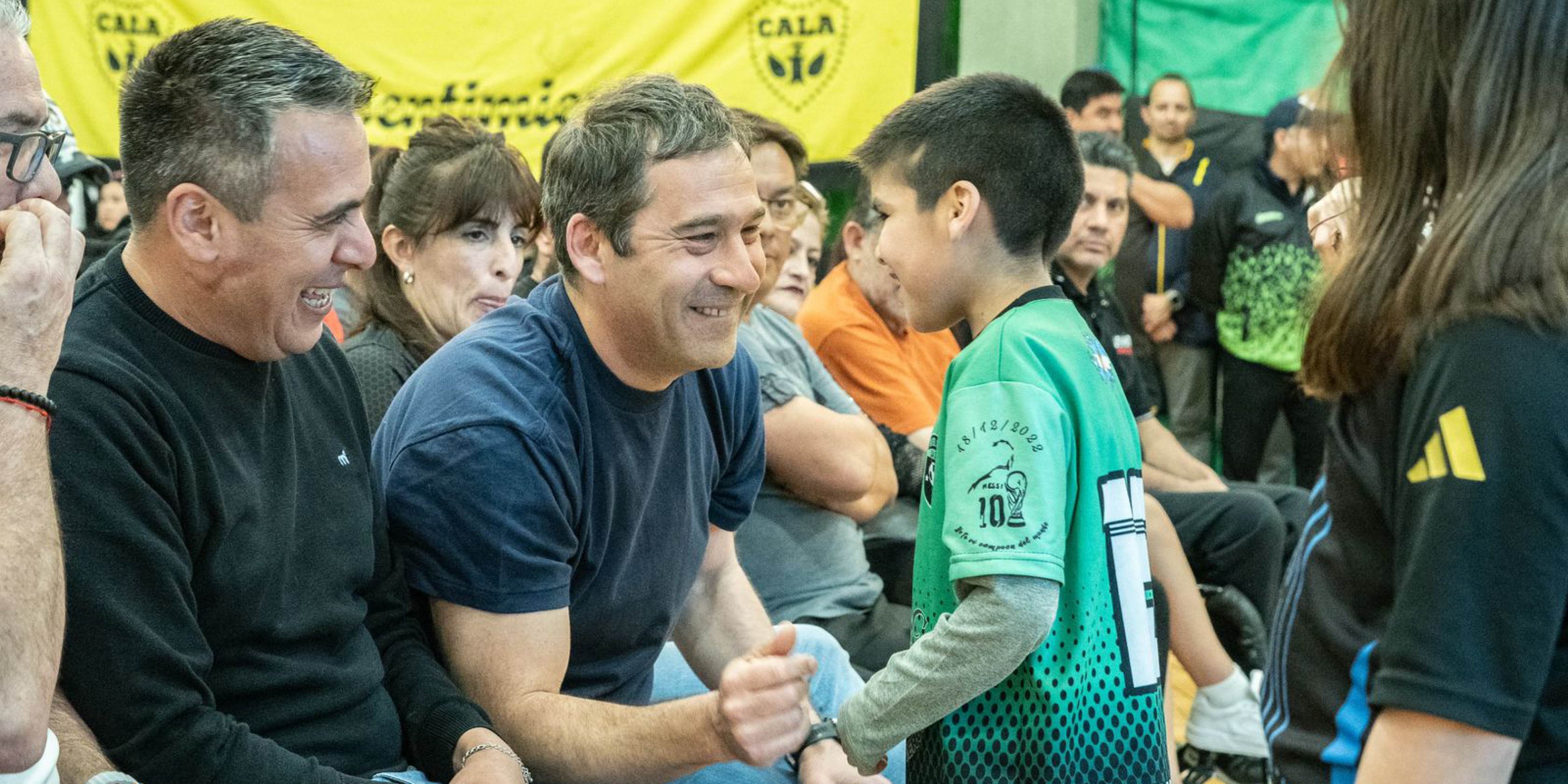 Luque cerró en Comodoro recibiendo el apoyo de una multitud de atletas y dirigentes deportivos