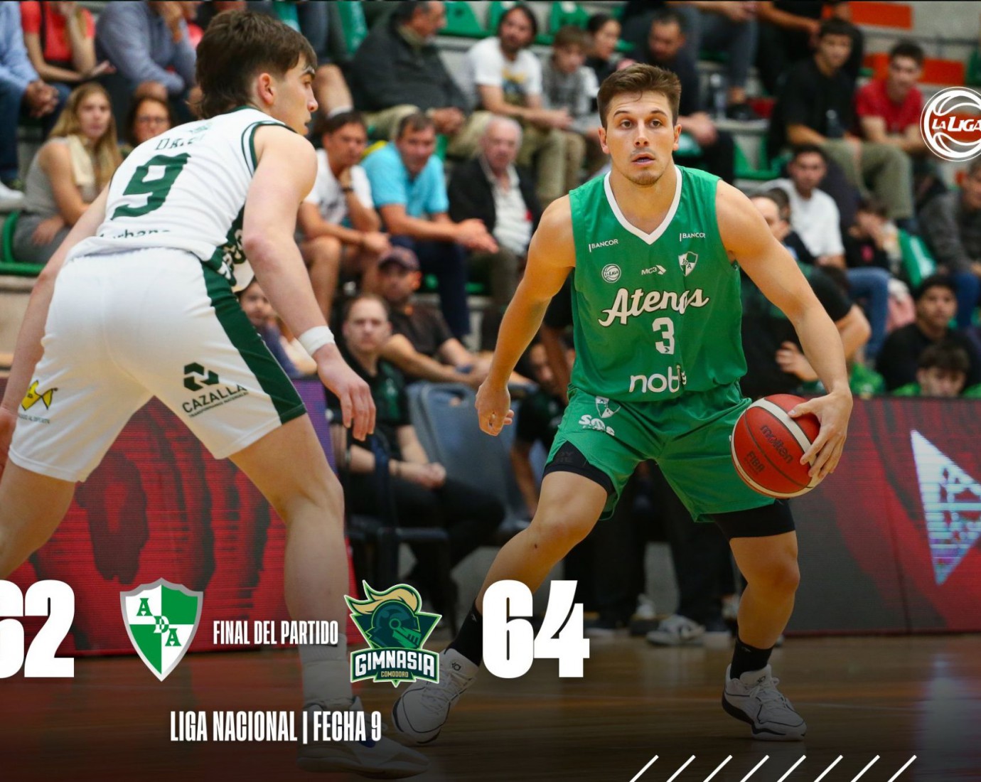 Triunfazo de Gimnasia de Comodoro: venció a Atenas tras cuatro derrotas consecutivas