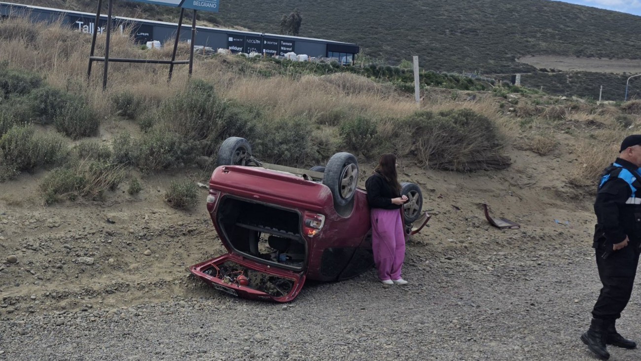 Chocaron dos vehículos en el barrio Cordón Forestal