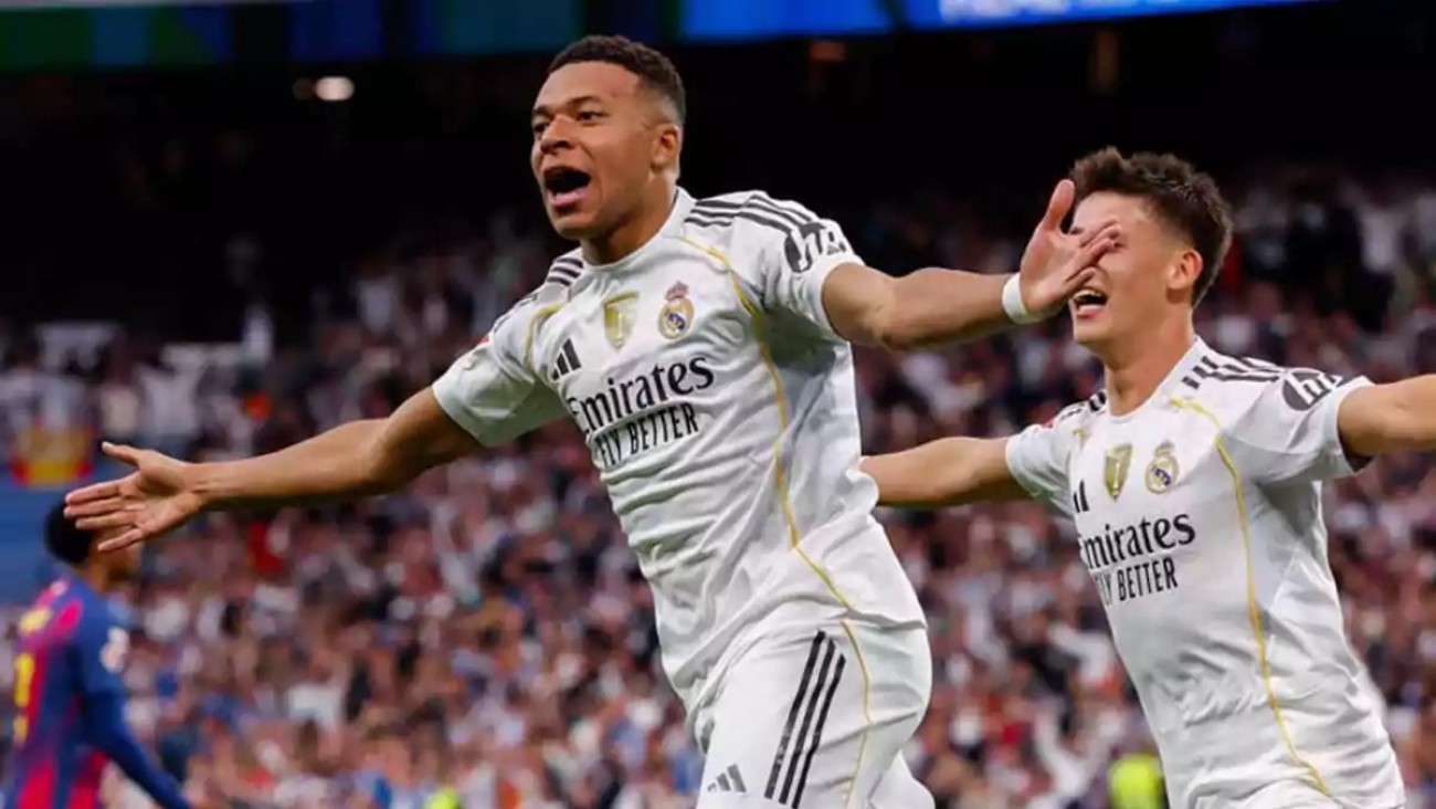 Real Madrid venció 2-1 al Barcelona y se afirma en la cima de La Liga
