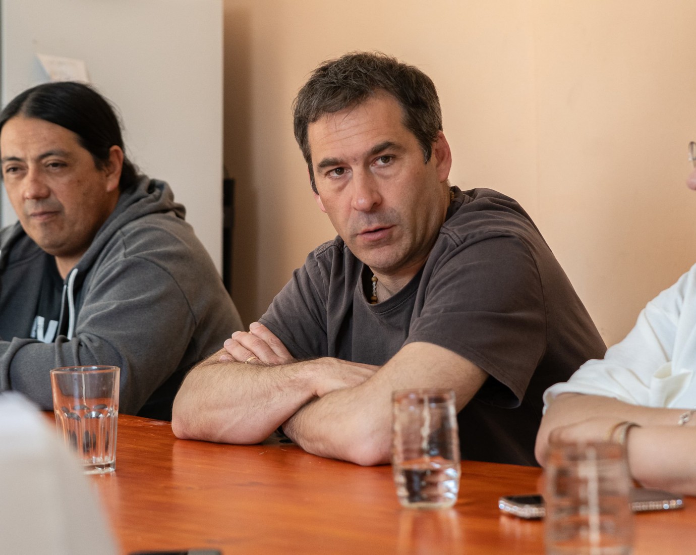 Luque en Sarmiento: "Tenemos que volver a enamorar al pueblo"