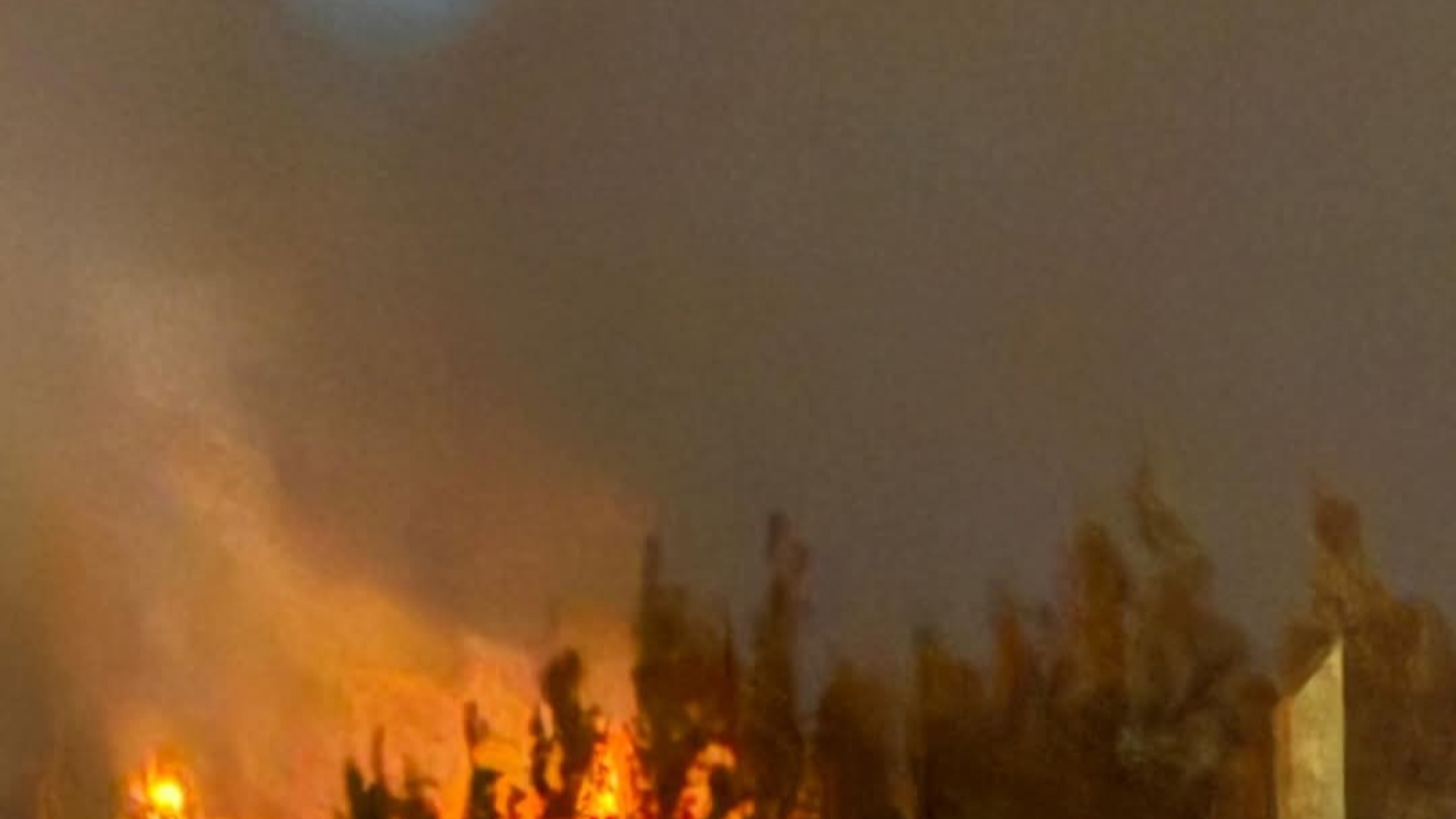 Incendio en la extensión del barrio San Cayetano