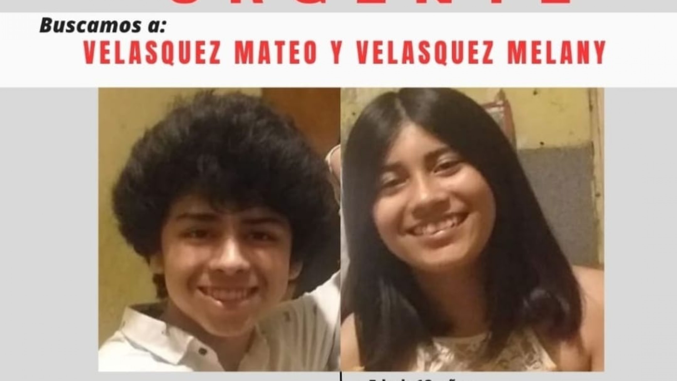 Buscan a dos adolescentes desaparecidos en Comodoro