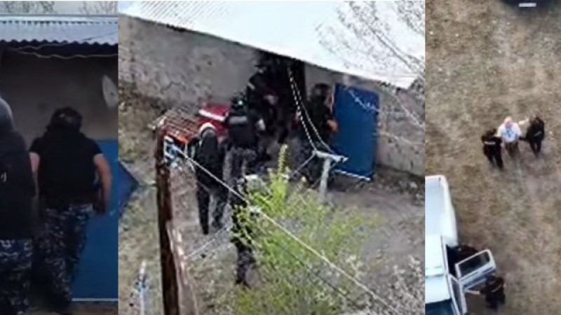 La policía desalojó una estancia usurpada en Gualjaina y hay cuatro personas detenidas