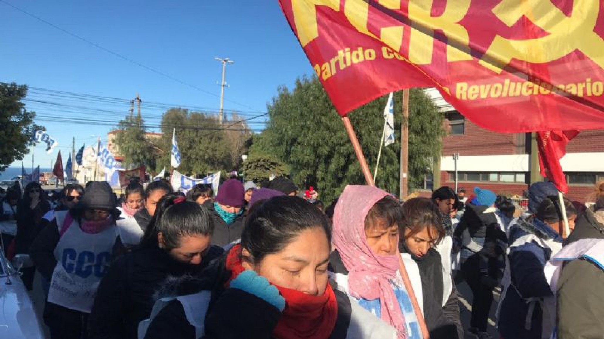 Movilización de CCC por las calles céntricas