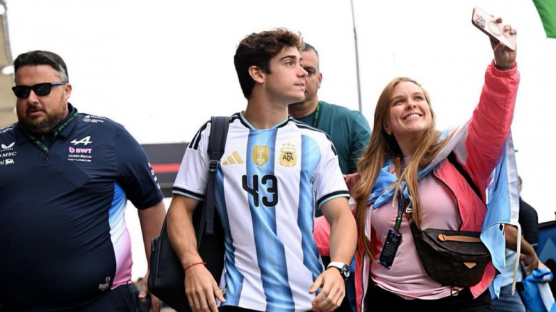 Colapinto largará 18° en el GP de Brasil