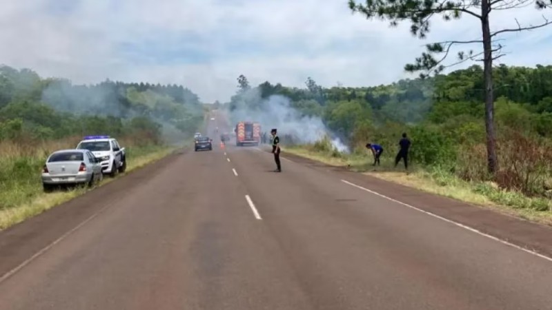 Un reconocido empresario de Misiones murió al volcar e incendiarse su auto en Oberá