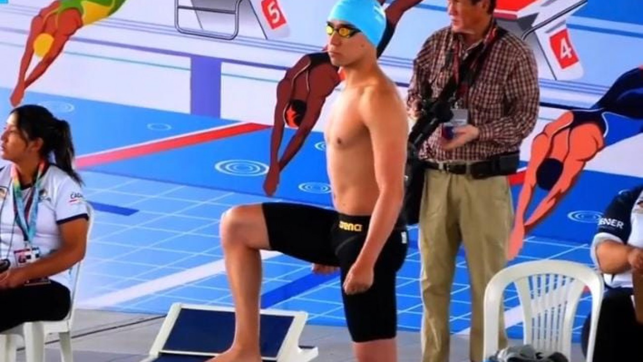 Copa Pacífico de Natación: Gran debut de Mateo Luna Aseff con Argentina