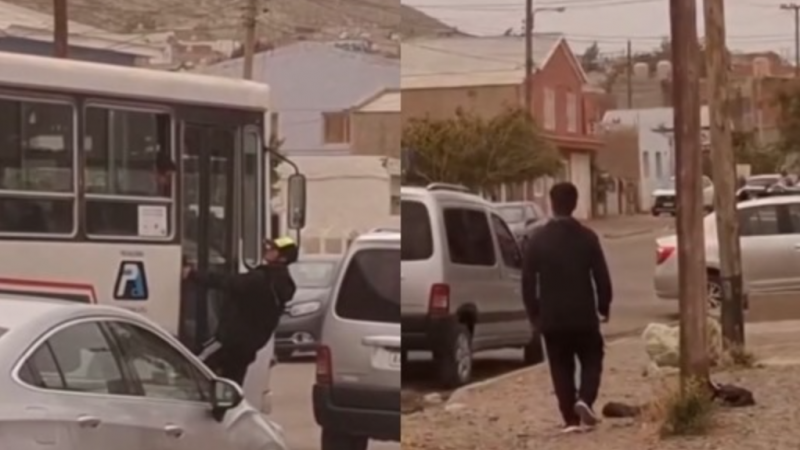 Violento ataque a un chofer: un joven le arrojó piedras y lo hirió en pleno recorrido