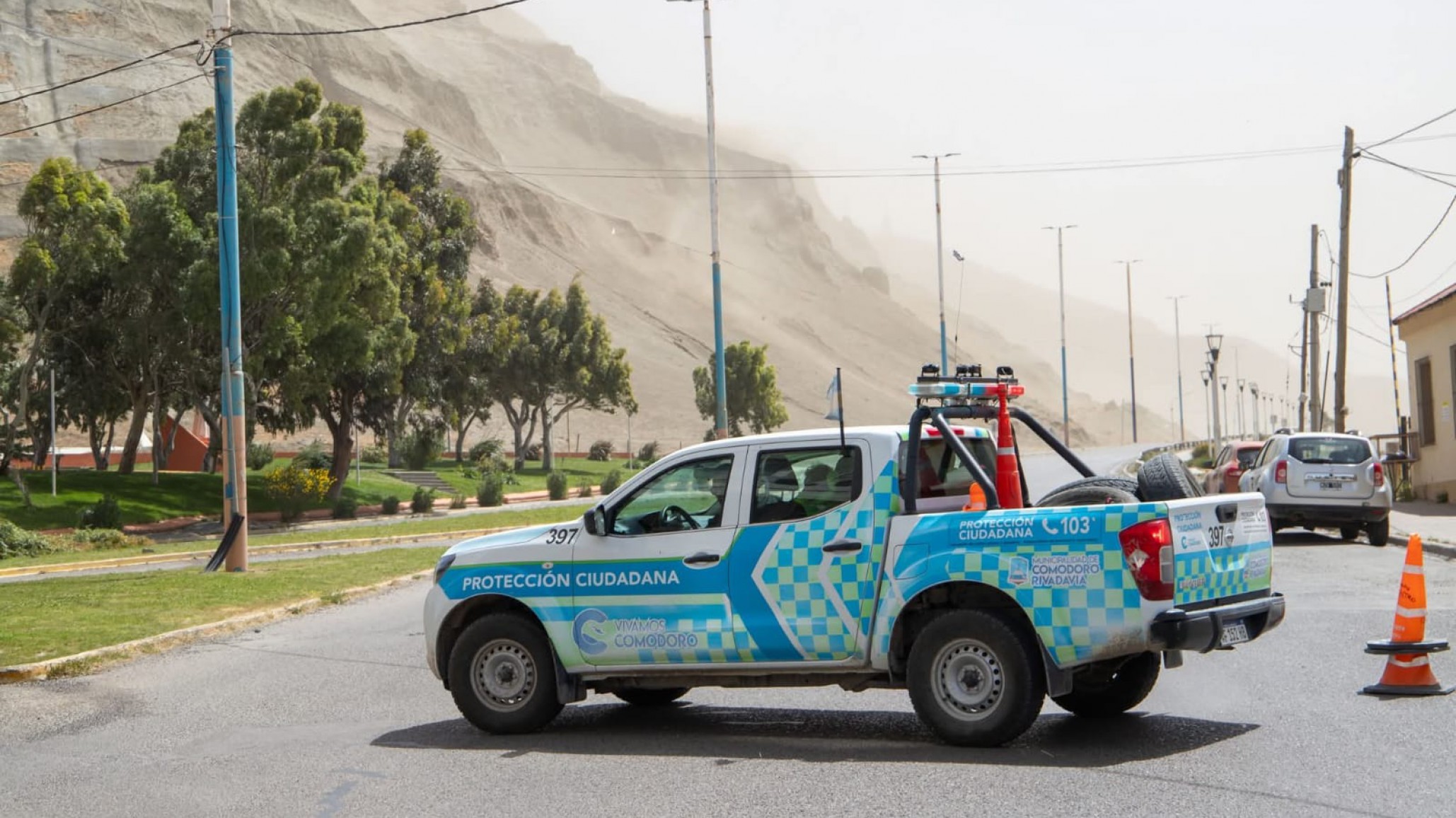 Se normalizó el tránsito en Ruta 3, pero piden extrema precaución por el temporal