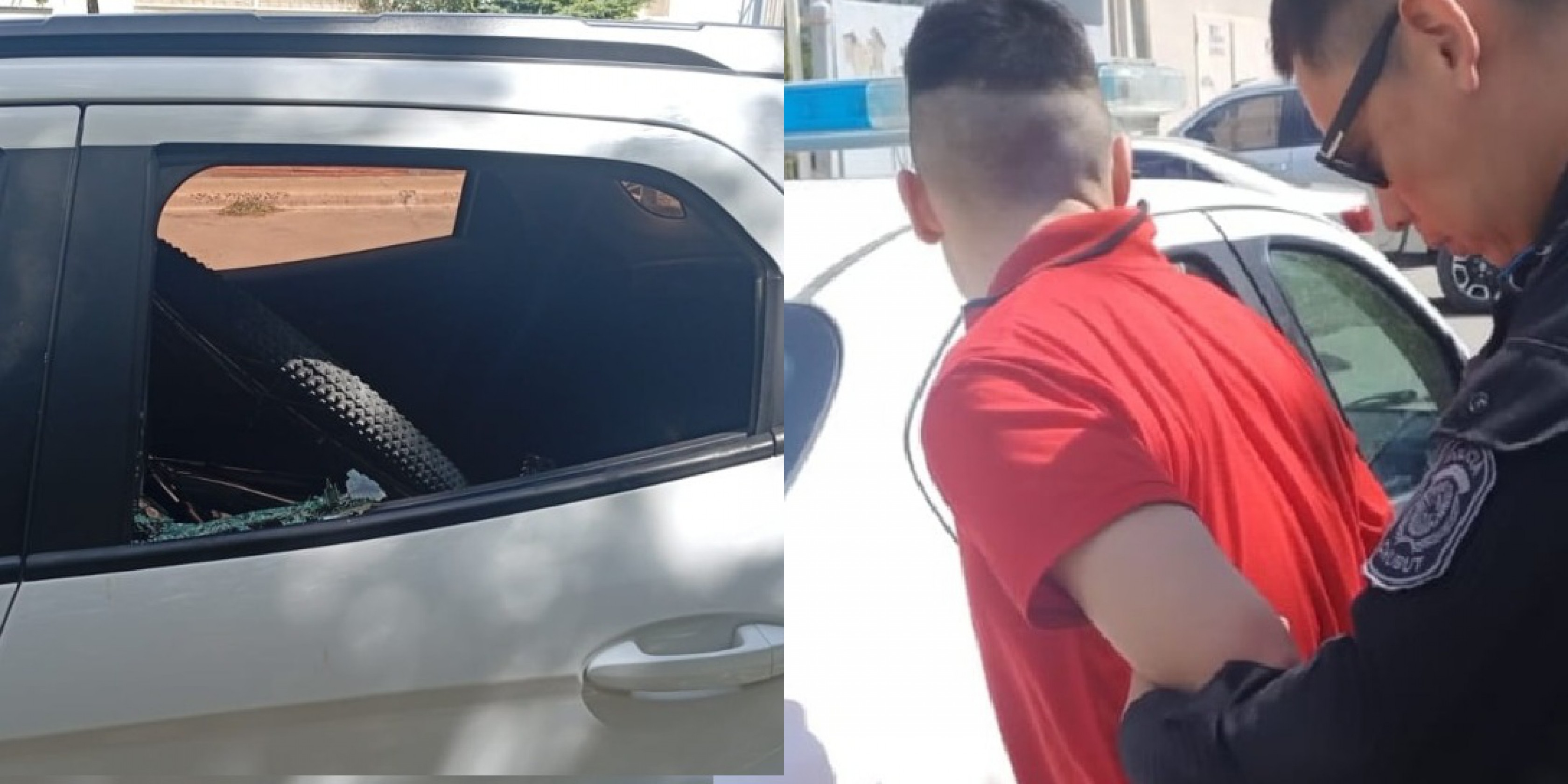 Comodoro: Lo detuvieron dañando un auto y descubrieron que estaba por robar una bicicleta