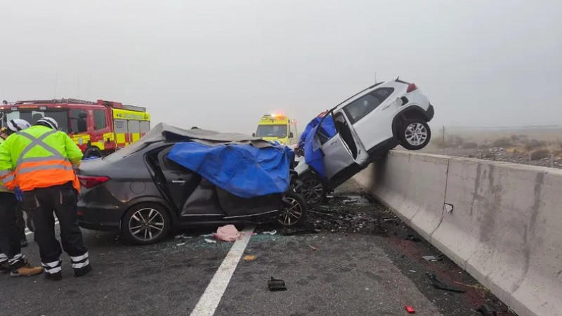 Brutal choque frontal en Chile: murieron dos argentinos y hay menores en grave estado