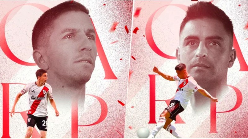 Adiós a los ídolos: con una seguidilla de posteos, River despidió en una hora a cuatro históricos
