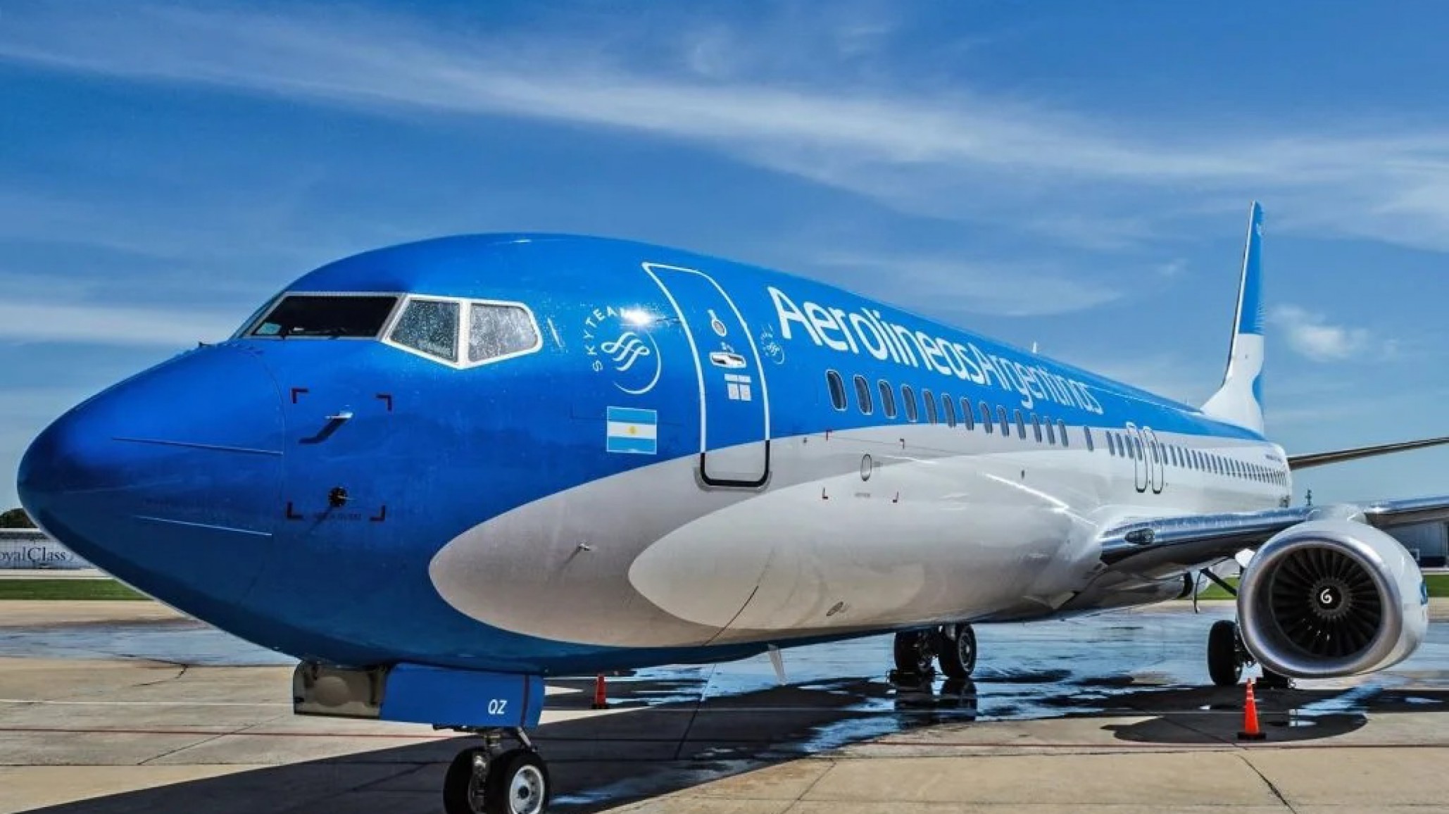 Aerolíneas Argentinas canceló un vuelo inaugural por una alerta de seguridad de EE.UU.