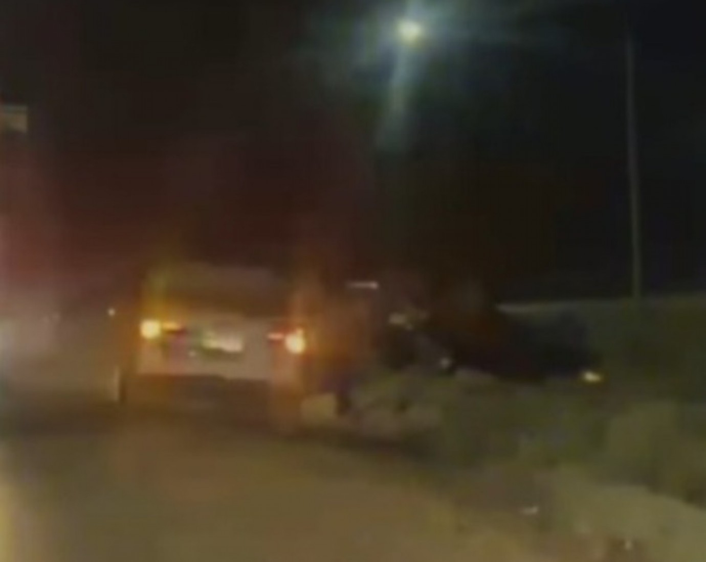 Vuelco con heridos en el Camino Centenario