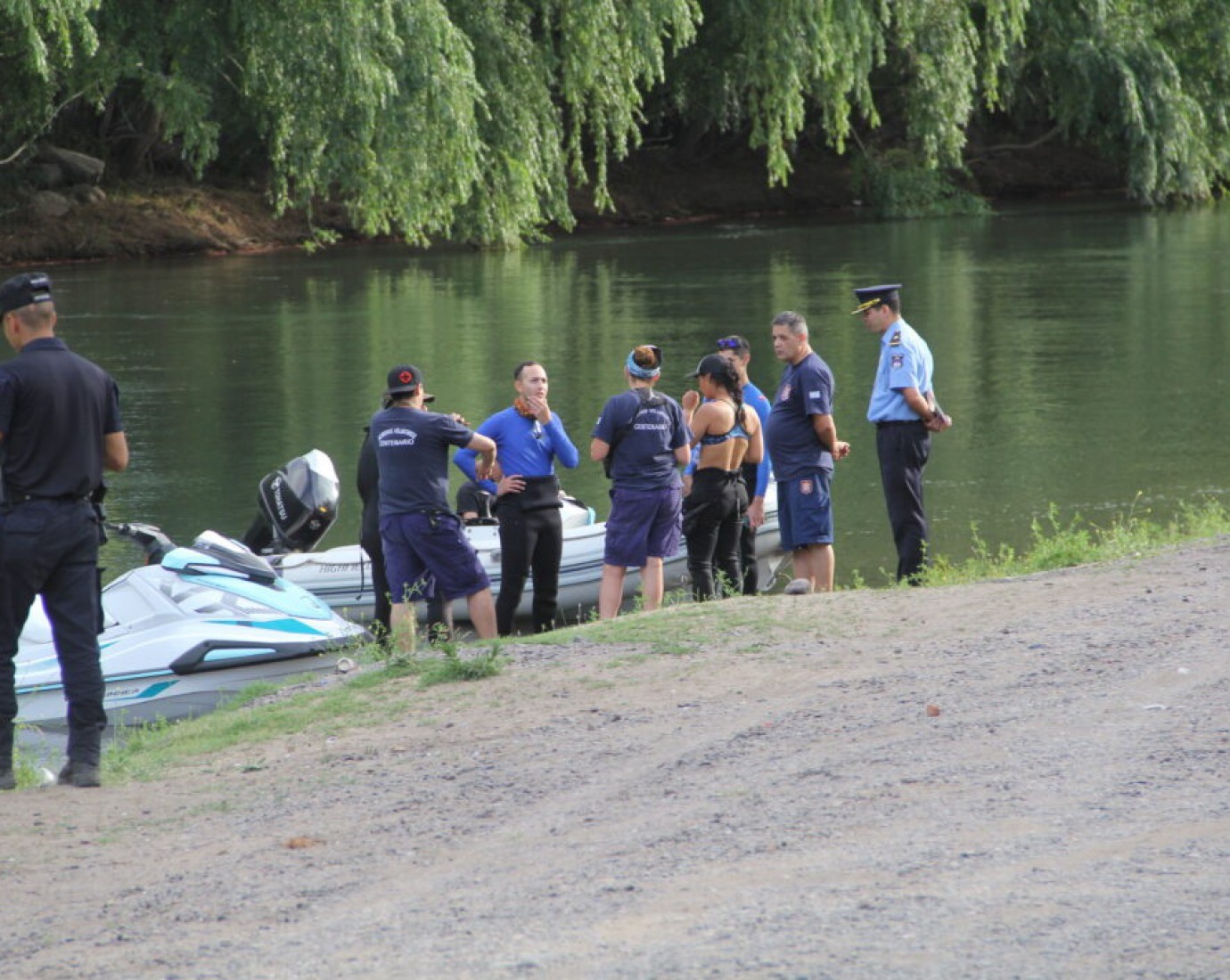 Hallaron el cuerpo del adolescente de 13 años que fue arrastrado por la corriente: "Había quedado en unos árboles"