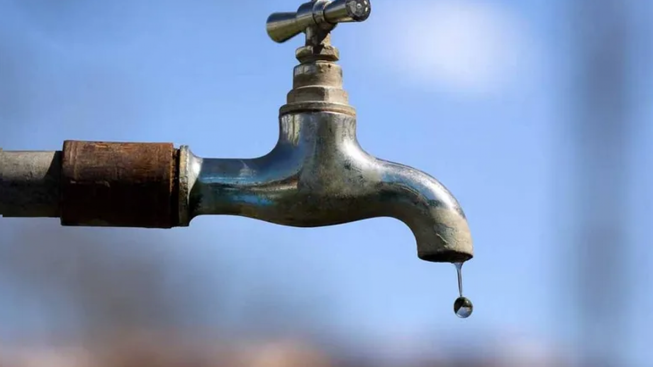 Corte de agua en zona sur y centro de Comodoro