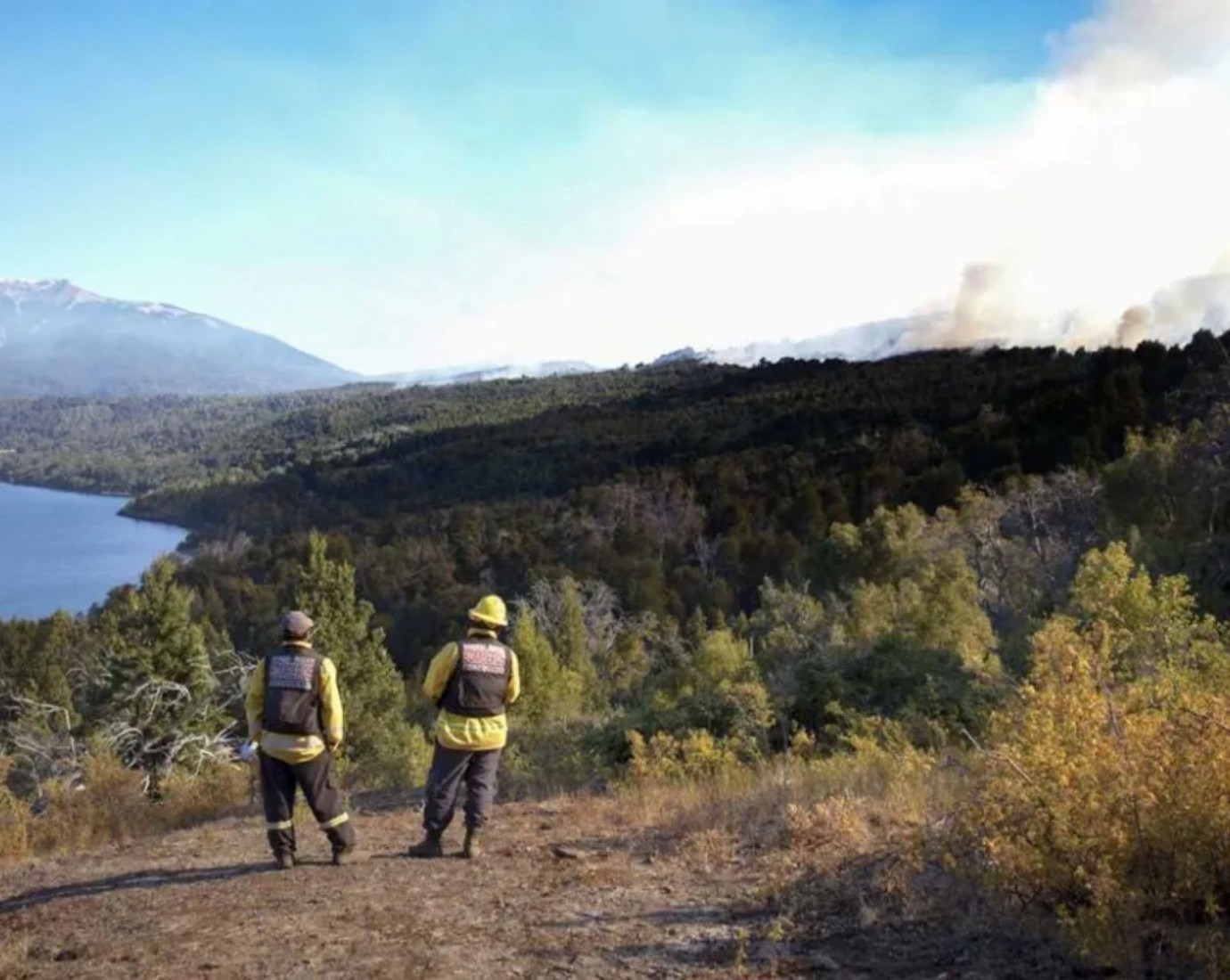 Nuevo incendio en el Parque Nacional Los Alerces: ya afectó más de 230 hectáreas