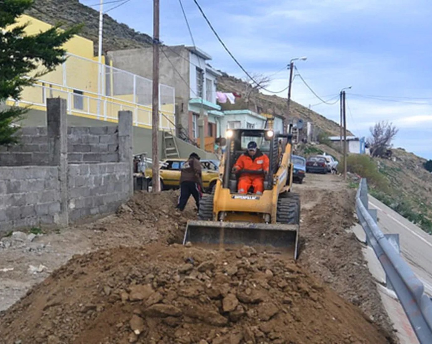 Obras de pavimentación en San Cayetano: piden a los vecinos no estacionar en calles afectadas