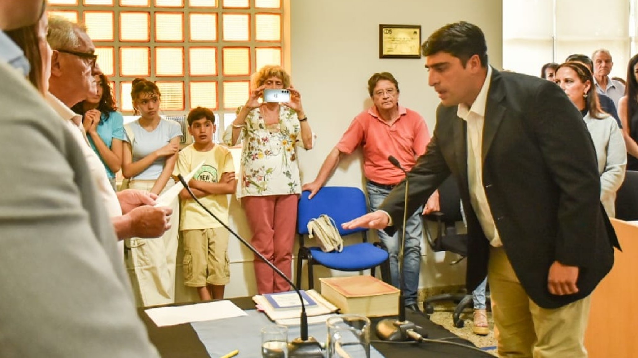 Sarmiento: un concejal de Balochi renunció a poco de haber asumido su banca