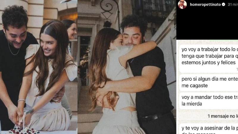 Celos, insultos y el fin: un recital desató el escándalo entre Homero Pettinato y "La Reini"