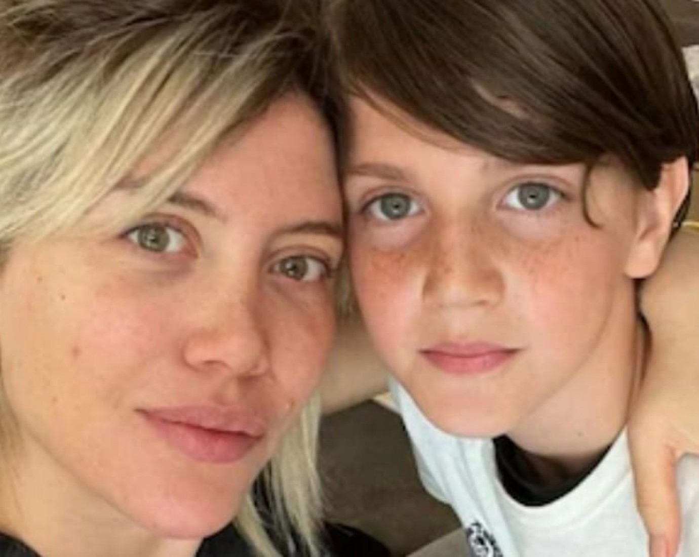 El emotivo mensaje de Wanda Nara a su hijo Constantino en su cumpleaños número 15: "Gracias por venir a mi vida"