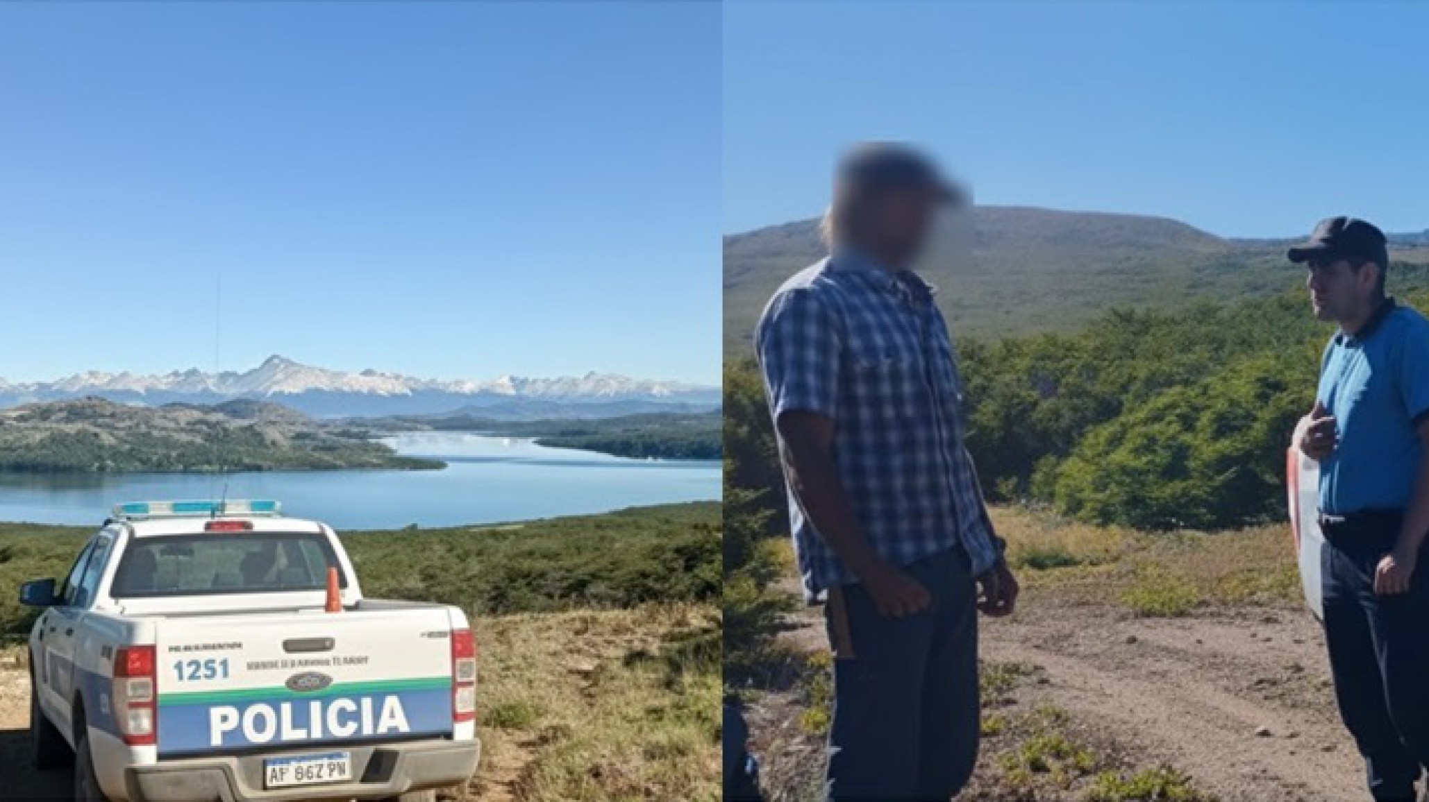 Esquel: encontraron en estado de deshidratación a un turista que se había extraviado