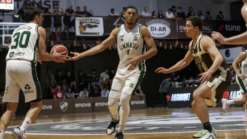 Ganó gimnasia 84 - 72 de visitante frente a Platense