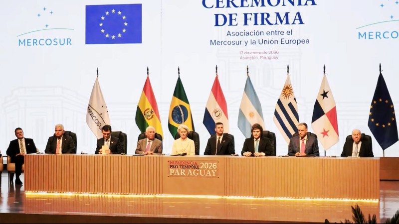 Se firmó el histórico acuerdo entre el Mercosur y la Unión Europea en Asunción