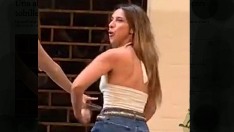 Detuvieron en Brasil a una abogada argentina por gestos racistas: deberá usar tobillera electrónica