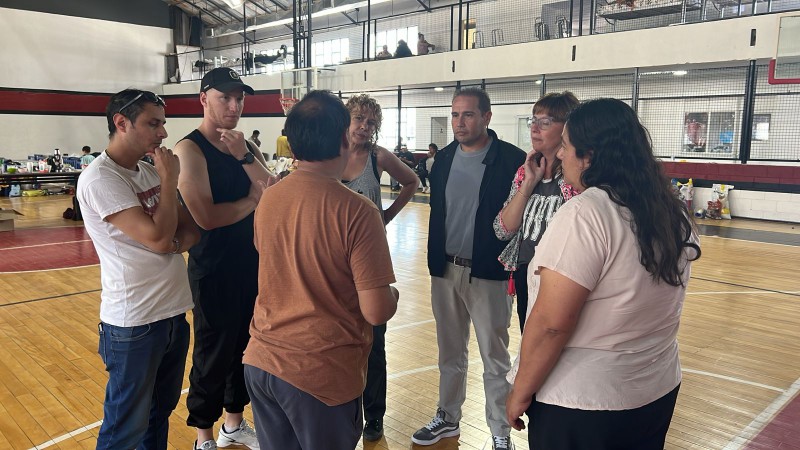 Concejales de Arriba Chubut acompañaron a vecinos evacuados y respaldaron la declaración de emergencia