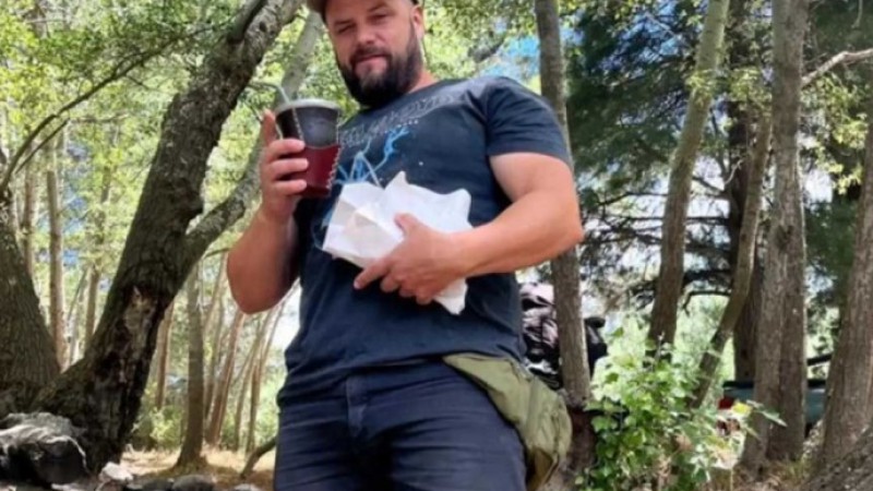 Trasladaron a Trelew en avión sanitario a un brigadista voluntario para recibir atención compleja