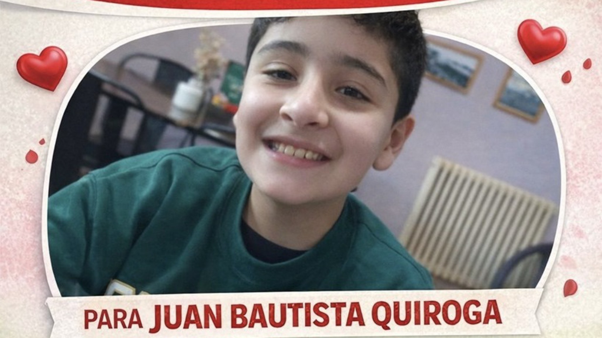 Urgente: piden donantes de sangre para Juan Bautista