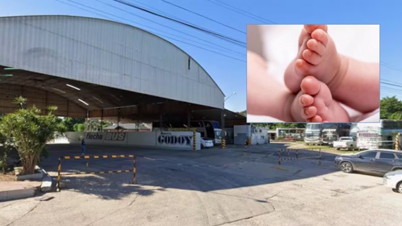 Horror en Formosa: escucharon ruidos raros en un micro y hallaron a un bebé oculto en una bolsa de consorcio