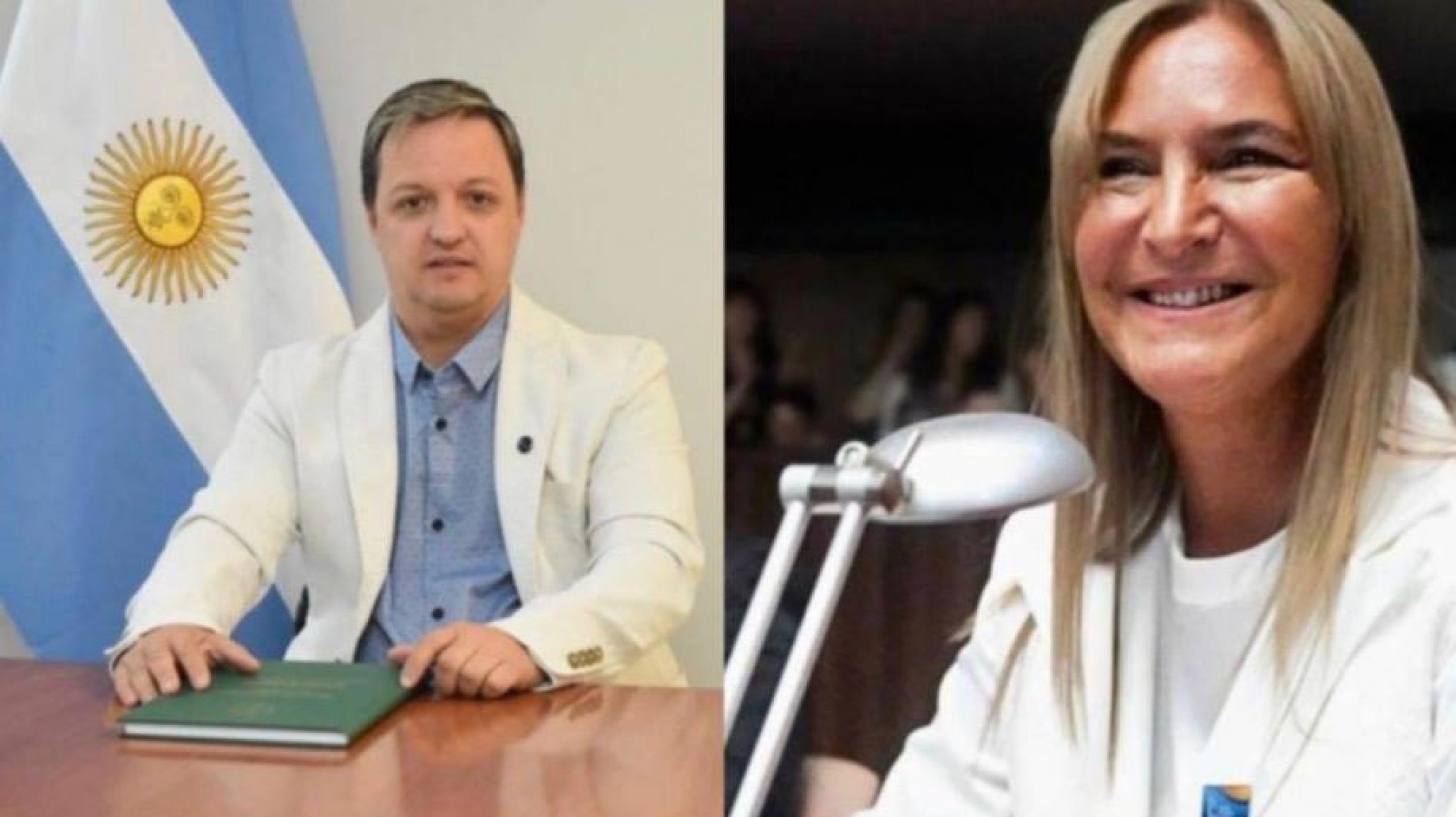 González y Tamame rompieron con el oficialismo y crearon el bloque "Chubut Unido"