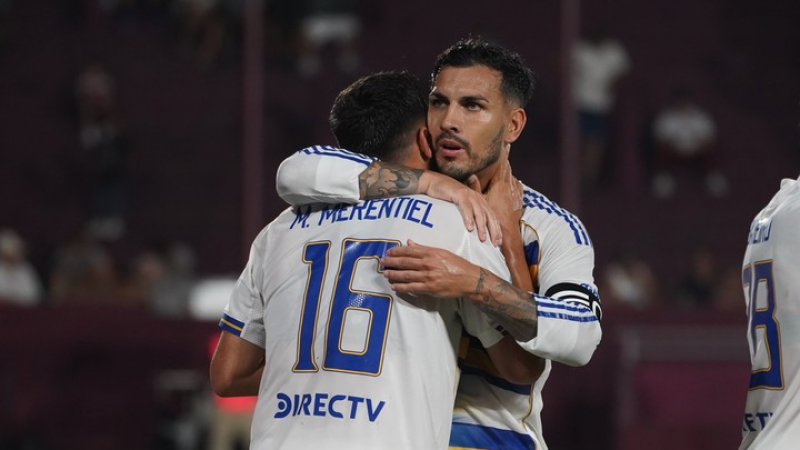 Boca goleó a Lanús en La Fortaleza y volvió al triunfo tras cuatro partidos