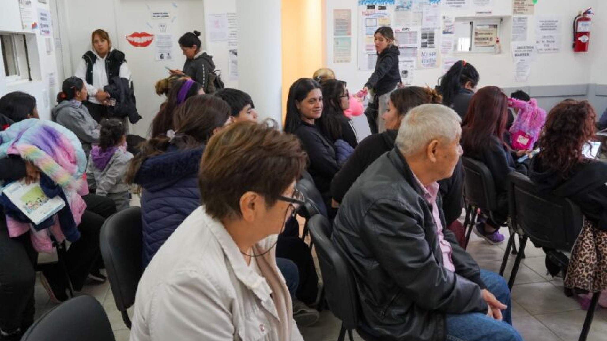 Realizaron una jornada de controles médicos para ingreso escolar en el CAPS Moure