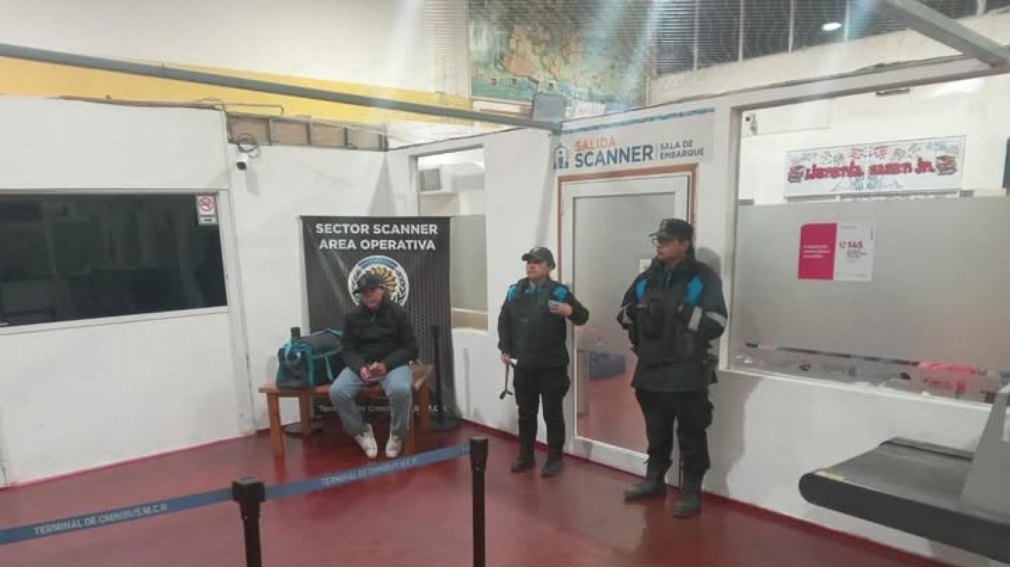 Detuvieron a un joven buscado por la Justicia en la terminal de Comodoro