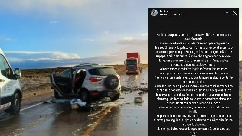 Esperanza para Nachito: el pequeño sobreviviente de Ruta 3 recibió el alta