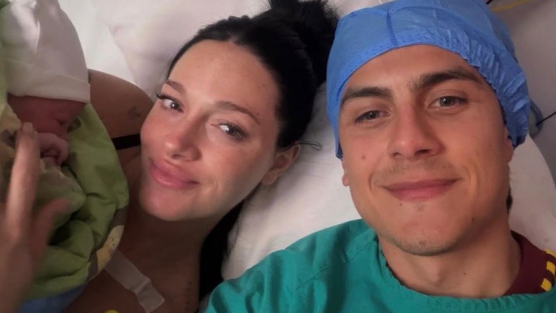 Oriana Sabatini celebró sus 30 años con su hija Gia y un mensaje de amor de Dybala